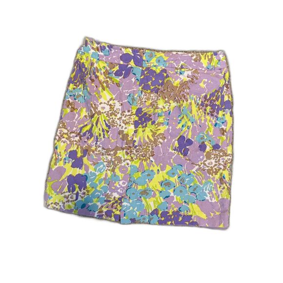 Talbots Floral Skirt 12 Petite - Picture 3 of 4